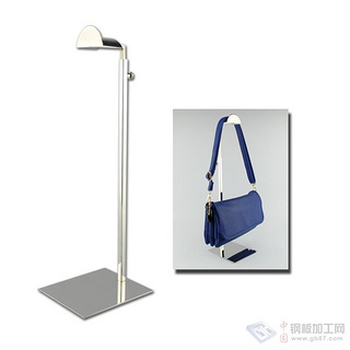 鑫宗師皮具箱包包架 掛包架 陳列展示架 撐包架 不銹鋼包托-廣州市鑫宗師金屬建材-中國(guó)鋼板加工網(wǎng)